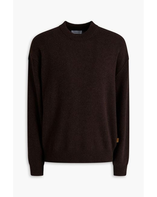 LE17SEPTEMBRE Black Wool And Cashmere-blend Sweater for men