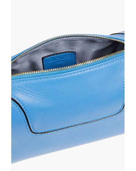 Elleme Blue Treasure Leather Camera Bag