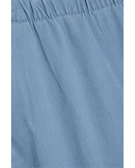 Onia Blue Cotton-blend Twill Chinos for men