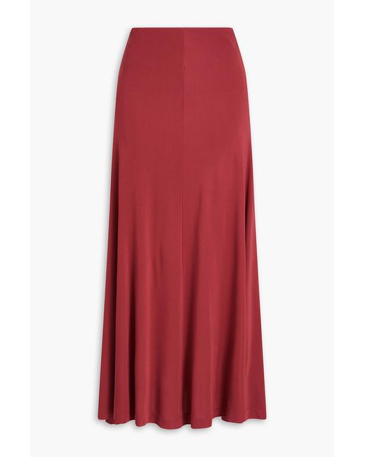 BITE STUDIOS Red Movere Stretch-jersey Maxi Skirt