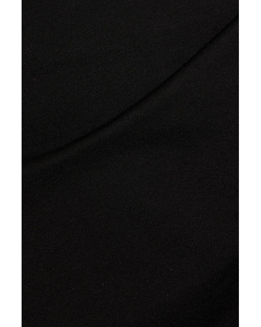 Nicholas Black Selah asymmetrischer rock aus jersey mit falten