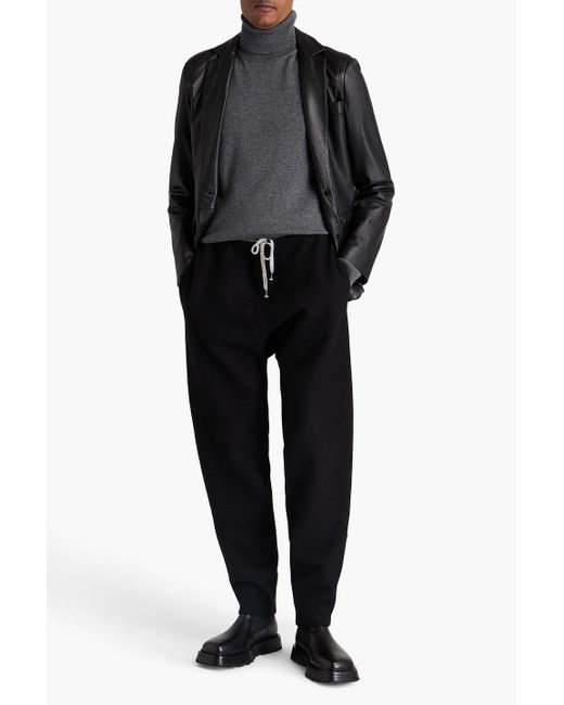 Maison Margiela Black Wool Sweatpants for men