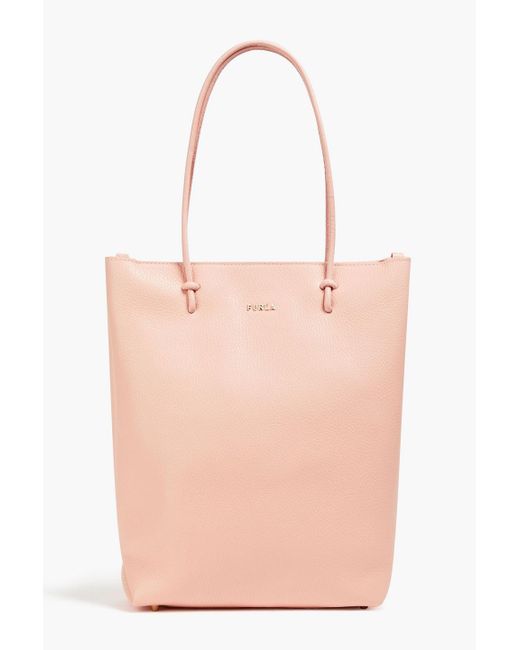 Furla Essential Pebbledleather Tote in Pink Lyst Australia