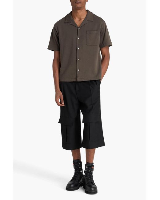 FRAME Brown Cotton-jersey Shirt for men