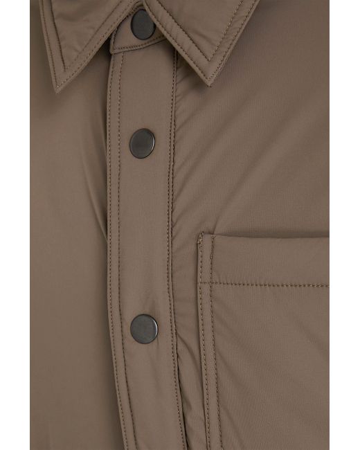 Y/OSEMITE Brown Padded Shell Overshirt for men
