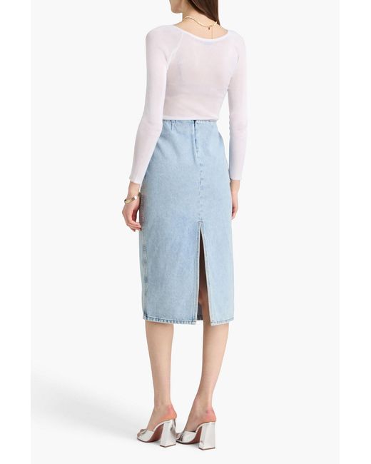 Magda Butrym White Knitted Top