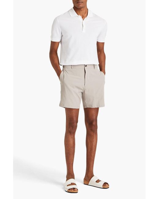 Onia White Shell Shorts for men