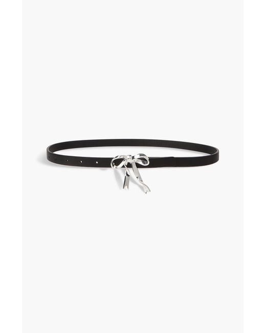Maje Black Ledergürtel