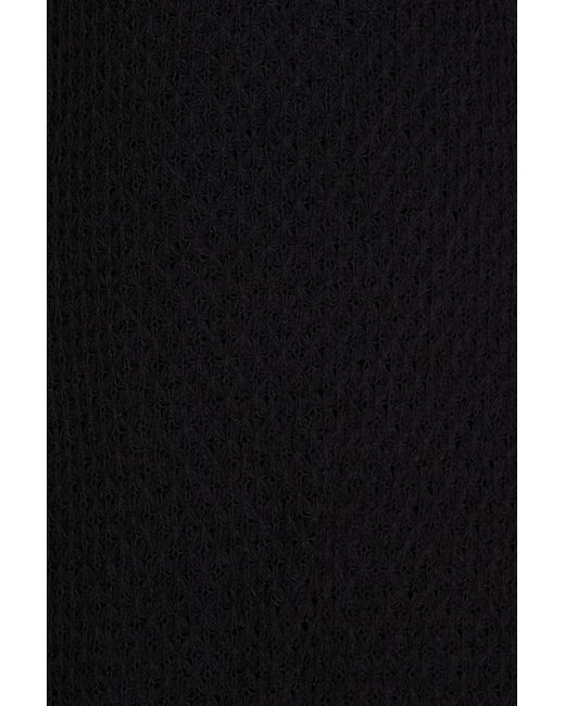 Rag & Bone Black Carine Cotton-blend Maxi Dress