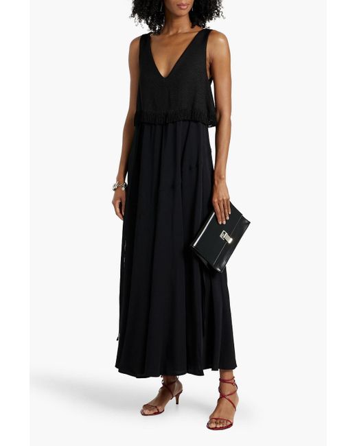 body glove maxi dress Mew Mews Bernice Long Sleeve Gloves Velvet Maxi Dress In Black