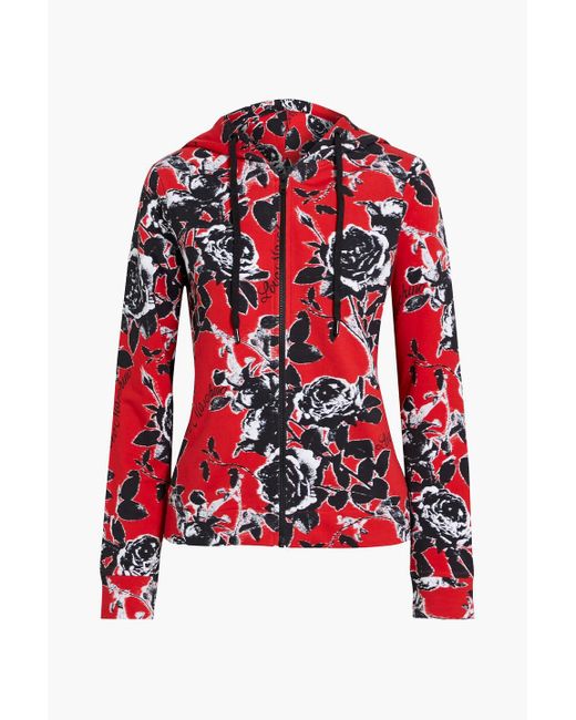 Love Moschino Floral-print Cotton-blend 