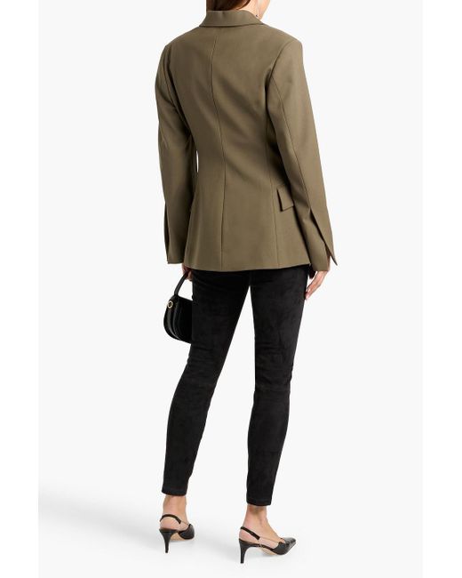 Theory Black Adbelle Suede Leggings