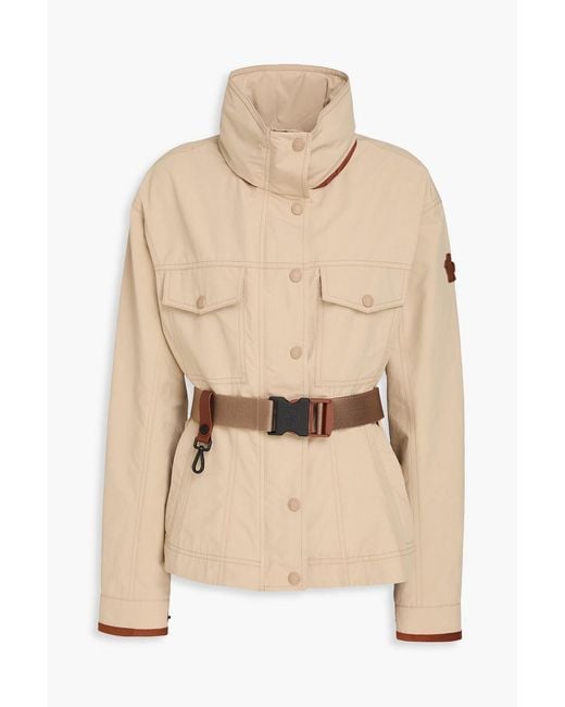 Moncler Natural Meyen Belted Shell Jacket