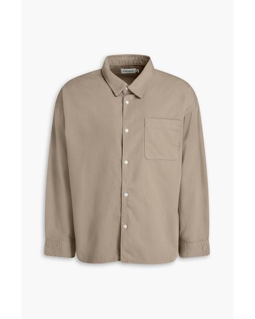 FRAME Brown Denim Shirt for men