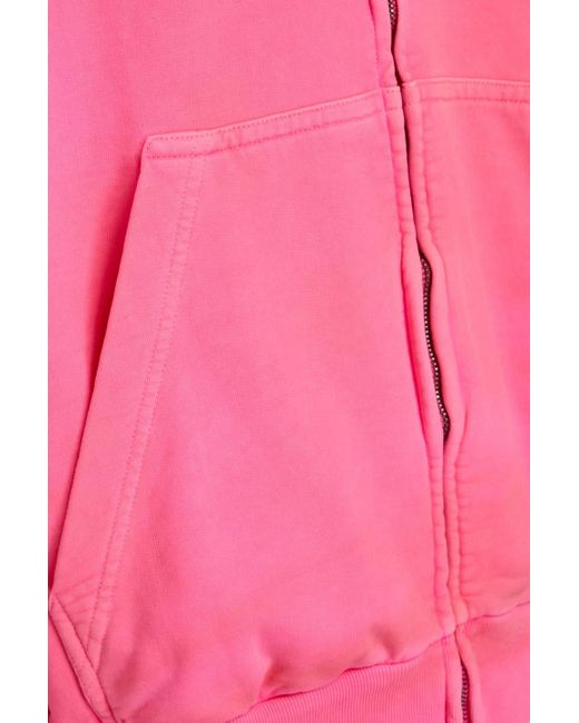 Balenciaga logo clearance cotton terry hoodie