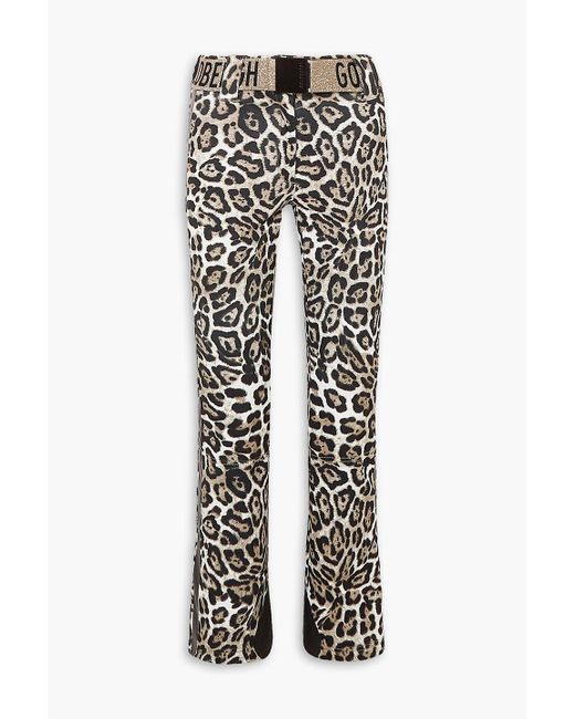 Womens leopard sales print ski pants