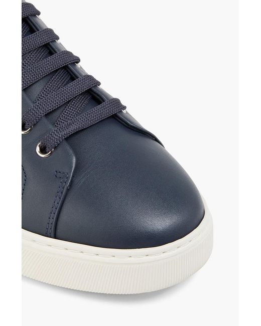 Bally Blue Myron Leather Sneakers for men