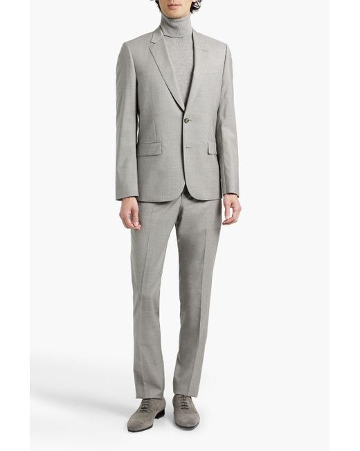 Paul Smith Blue Wool Suit for men