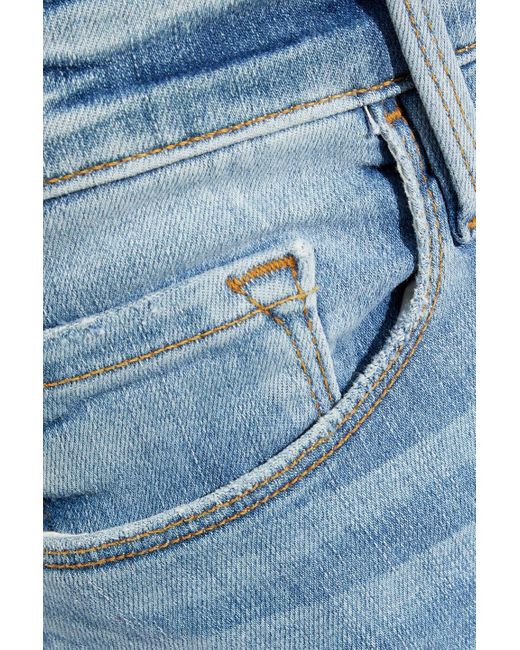frame low rise jeans