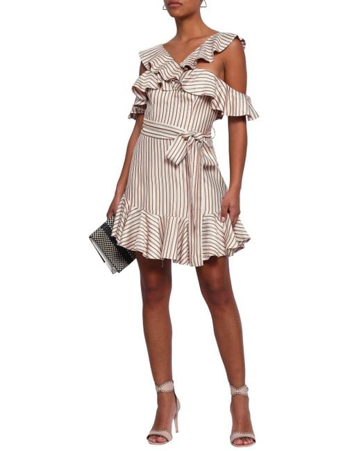 zimmermann helm dot frill dress