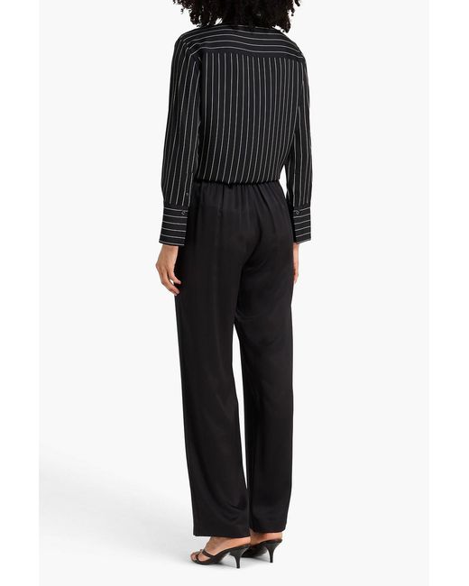 Joseph Black Printed Silk-blend Shirt