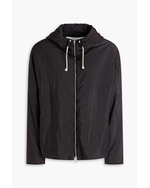 Jil Sander Black Shell Track Jacket for men