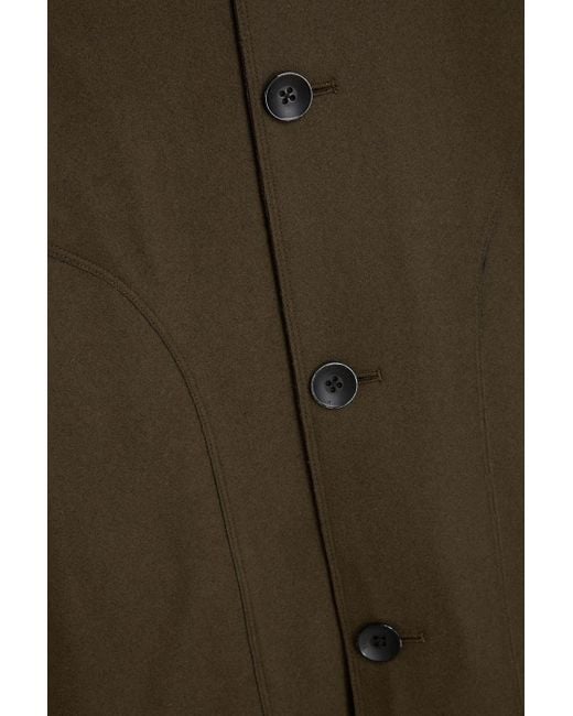 Rag & Bone Green Marshall Wool-Blend Felt Coat for men