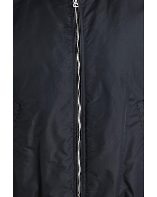 Rag & Bone Blue Manston Shell Bomber Jacket for men