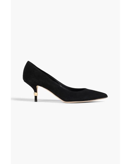 Dolce & Gabbana Black Suede Pumps