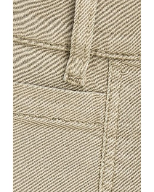 FRAME Natural Le Slim Palazzo High-rise Wide-leg Jeans