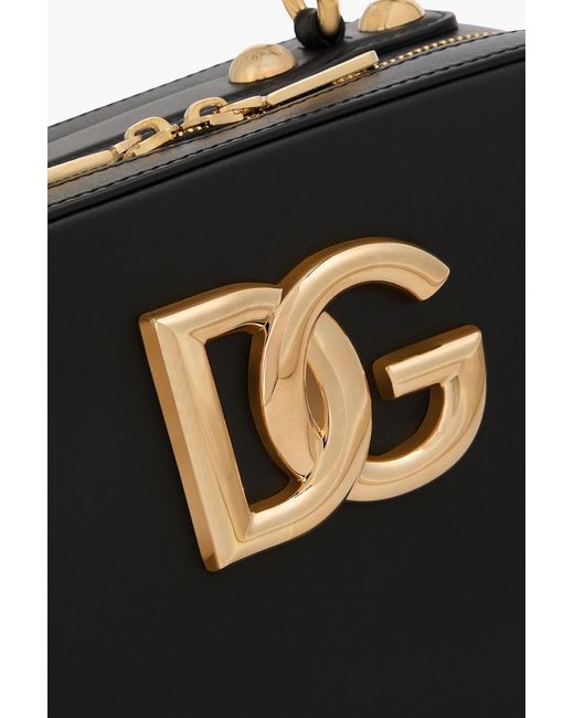 Dolce & Gabbana Black 3.5 Leather Tote