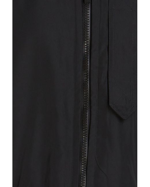 Adidas By Stella McCartney Black Shell Bomber Jacket