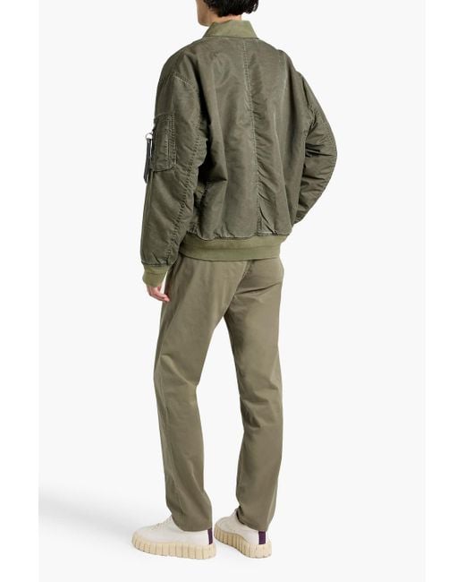 Rag & Bone Green Manston Shell Bomber Jacket for men