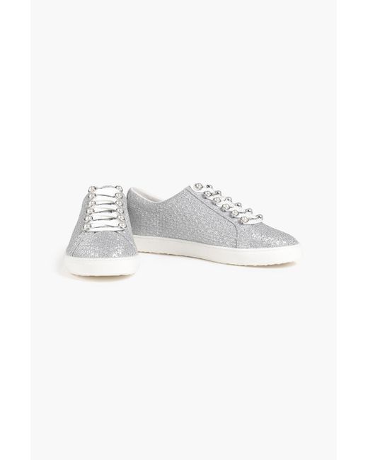 Stuart weitzman 2025 glitter sneakers