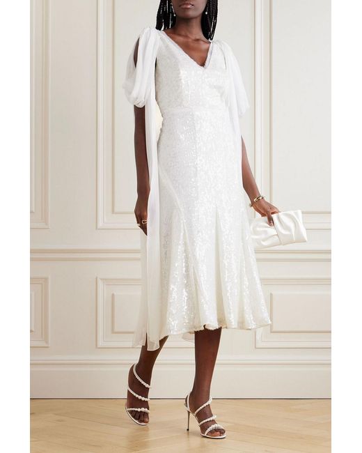 70s chiffon dress vintage tiered – 86 Vintage no significant issues. Price > 2401 Luxe Tie Shona Joy Color:As Picture 1