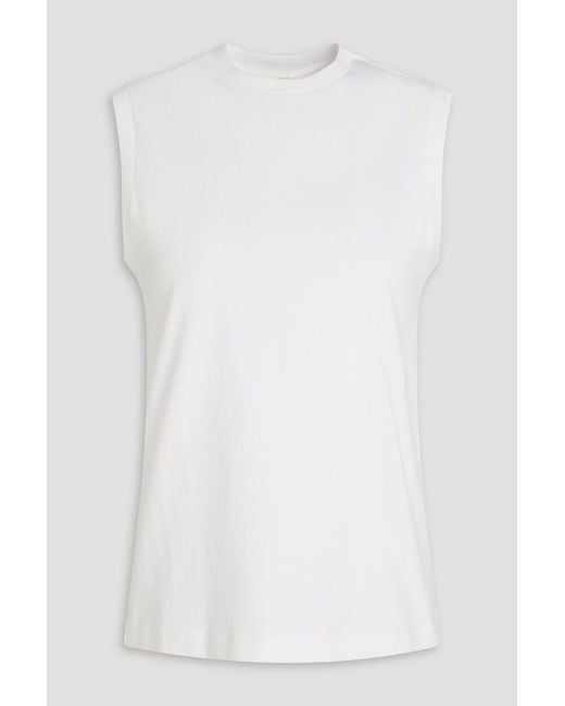 Totême White Stretch-jersey Top