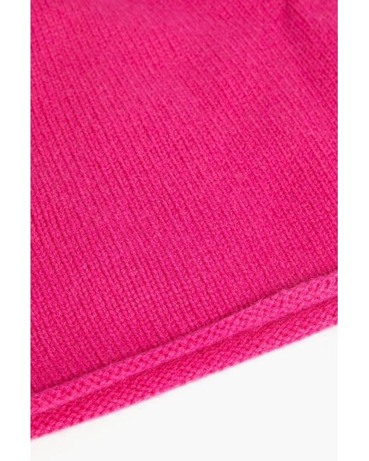 arch4 Pink Jewel Cashmere Beanie