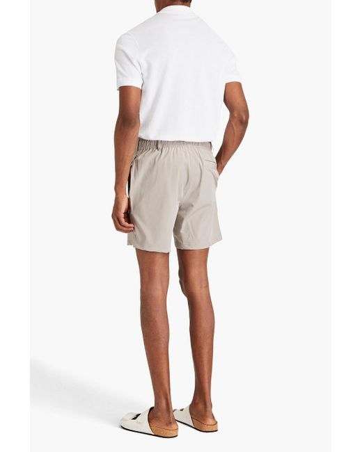 Onia White Shell Shorts for men