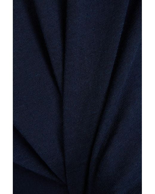James Perse Blue Linen-blend Sweater for men