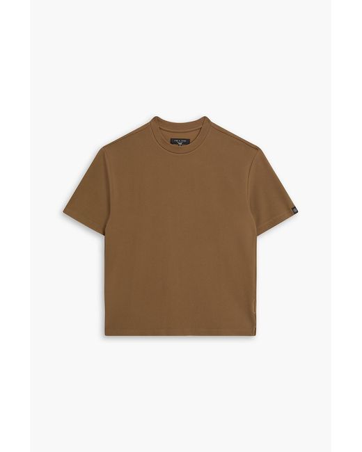 Rag & Bone Brown Simon Stretch-Jersey T-Shirt for men