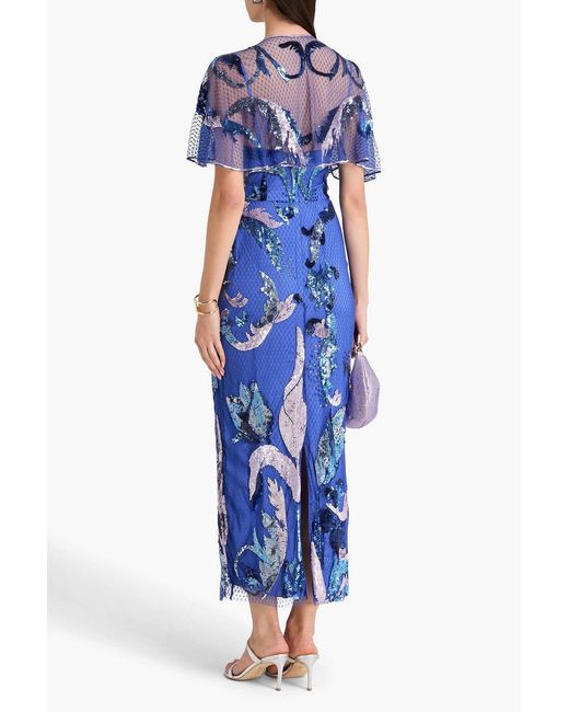 temperley london blue dress Temperley London - Sofia Gown - Powder Blue main image 1