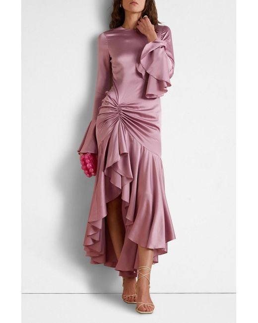 Caroline constas top monique mini dress