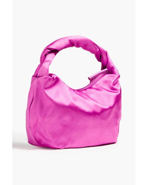 Stine Goya Pink ziggy Satin Shoulder Bag