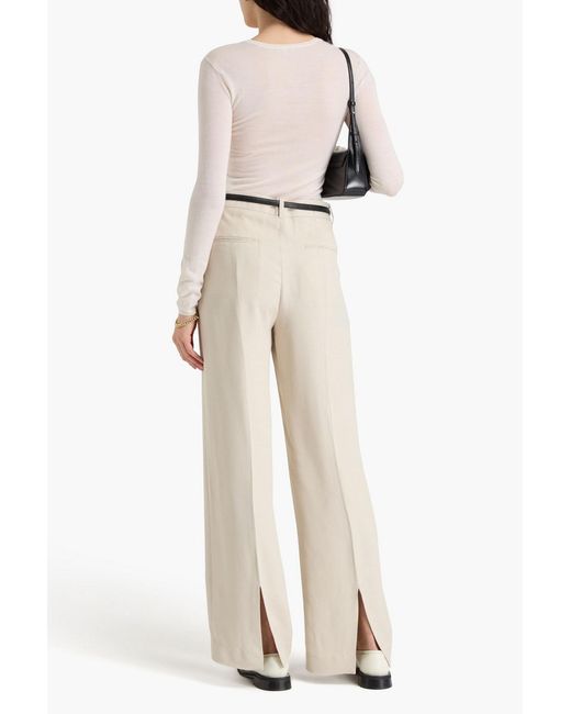 Totême White Cashmere Sweater