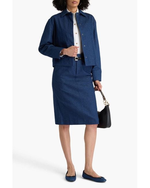 Vince Blue Denim Jacket