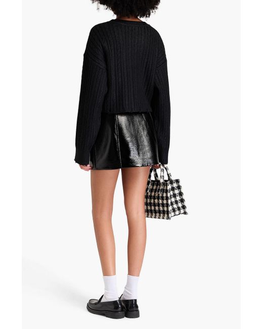 Sandro Black Sweater