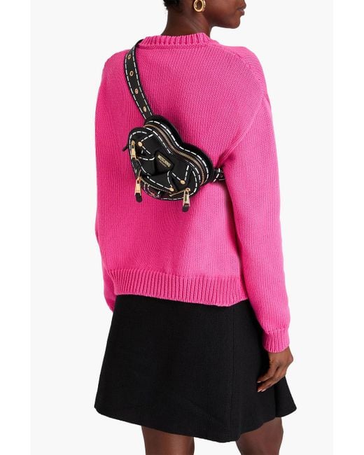 Moschino leather belt bag hotsell