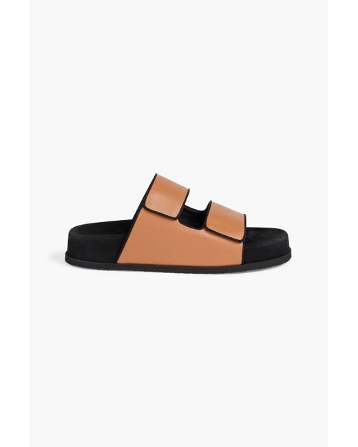 Neous Dombai Leather Sandals in Brown | Lyst