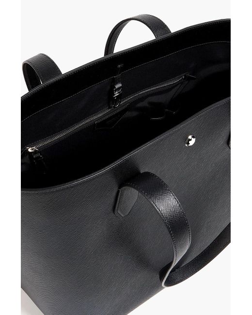 Montblanc Tote bag aus strukturiertem leder in Black für Herren