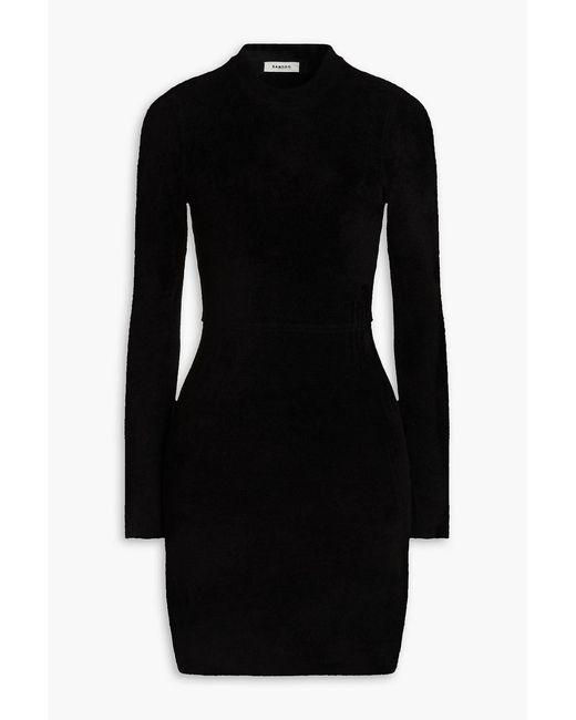 Sandro Black Mini Dress